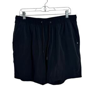 Viori Performance Lined 7" Inseam Running Shorts Men Black Walking Athleisure